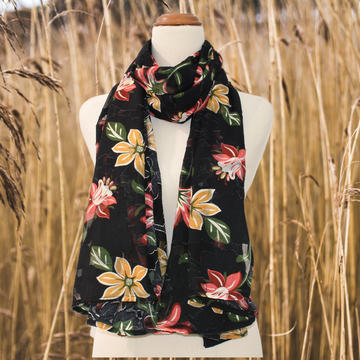 Luxury Rectangle Scarf - Daylily